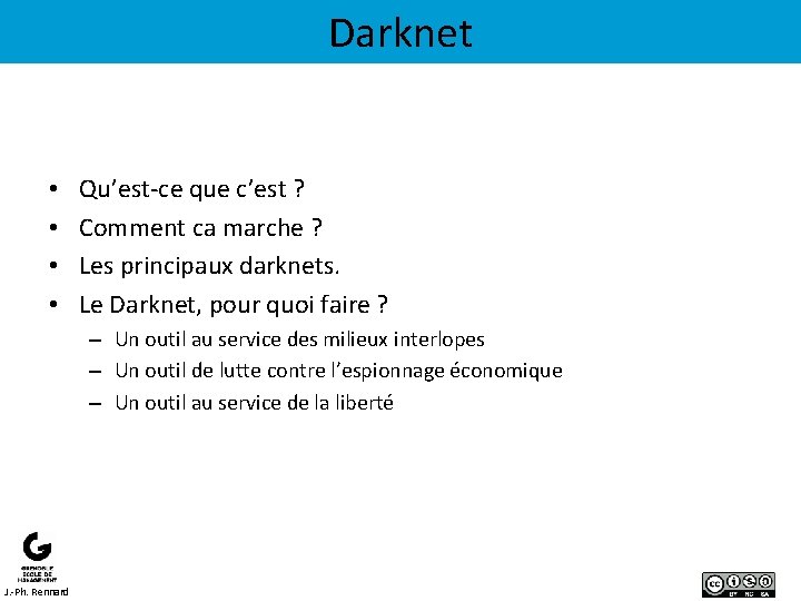 Darknet • • Qu’est-ce que c’est ? Comment ca marche ? Les principaux darknets.