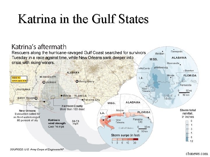 Katrina in the Gulf States cbsnews. com 