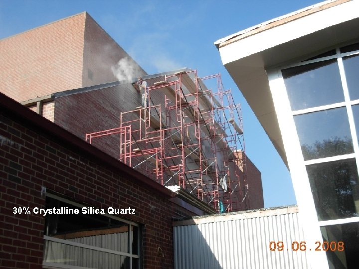 30% Crystalline Silica Quartz 30% Crystalline Silica Quartz