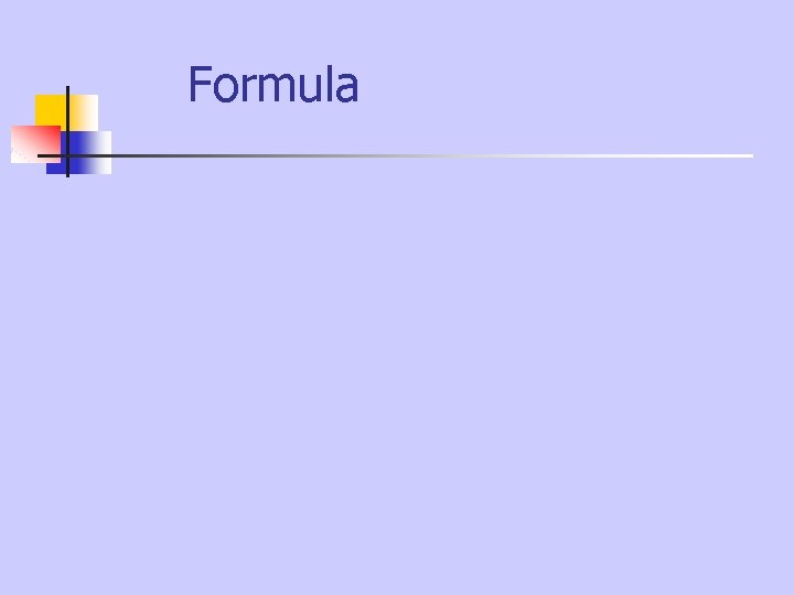 Formula Formula