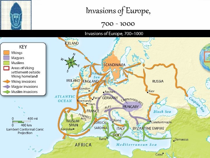 Invasions of Europe, 700 - 1000 