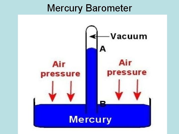 Mercury Barometer 