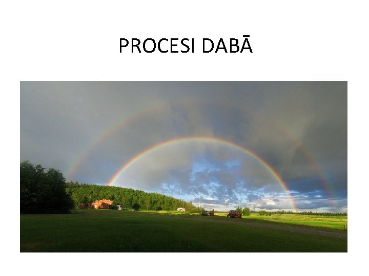 PROCESI DABĀ 