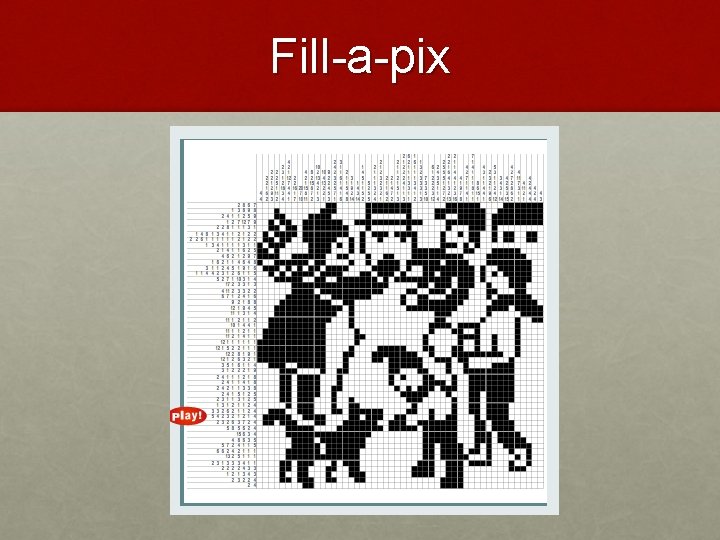 Fill-a-pix 