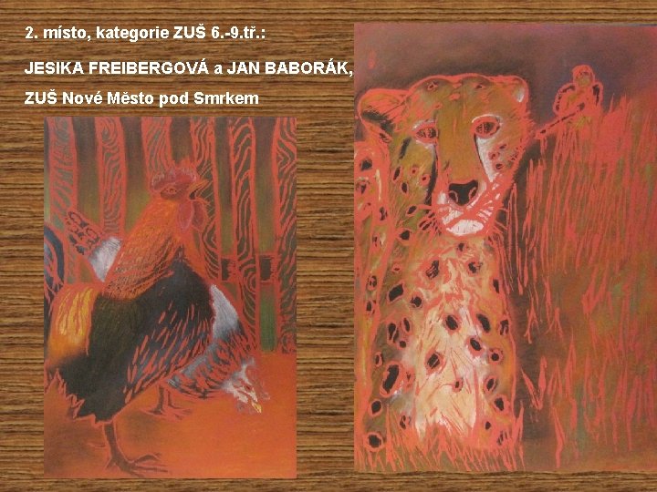 2. místo, kategorie ZUŠ 6. -9. tř. : JESIKA FREIBERGOVÁ a JAN BABORÁK, ZUŠ