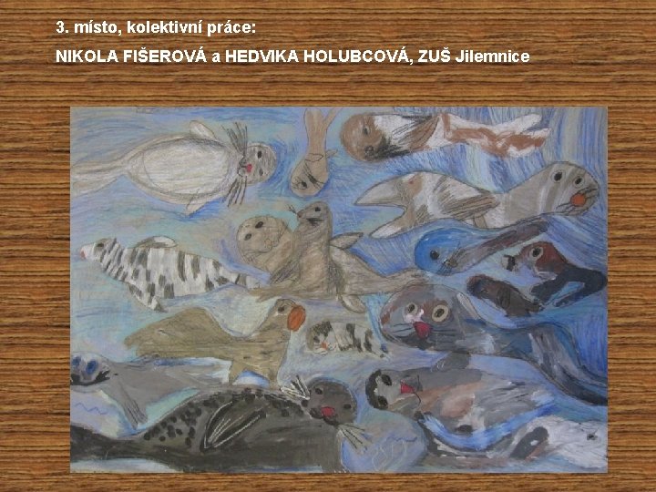 3. místo, kolektivní práce: NIKOLA FIŠEROVÁ a HEDVIKA HOLUBCOVÁ, ZUŠ Jilemnice 