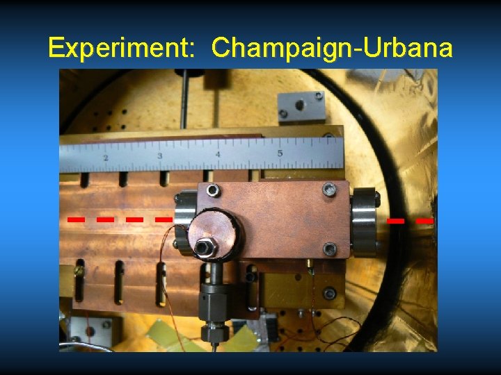 Experiment: Champaign-Urbana 