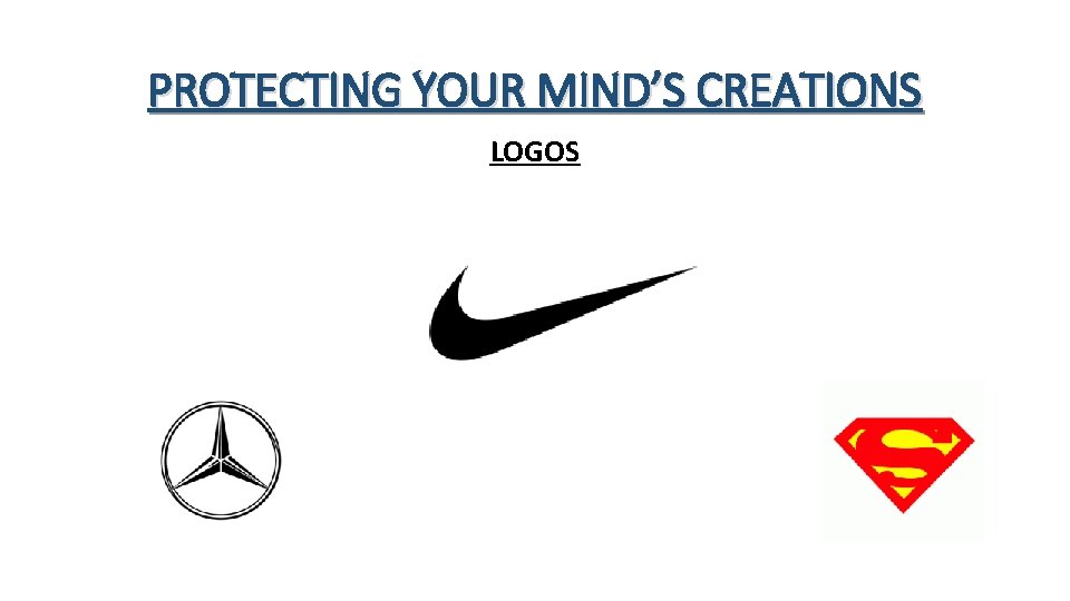 PROTECTING YOUR MIND’S CREATIONS LOGOS 