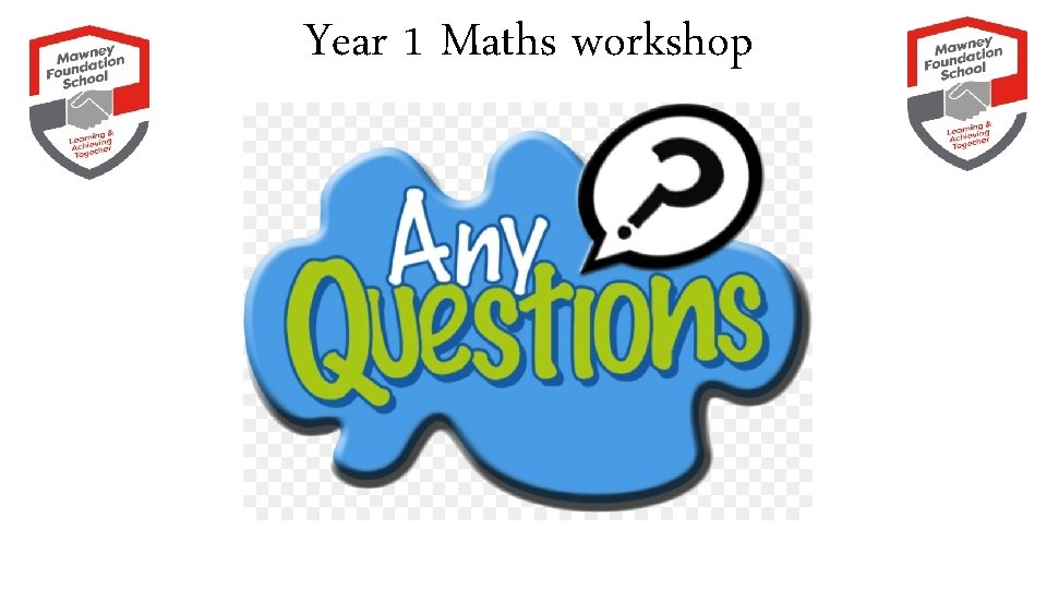 Year 1 Maths workshop 