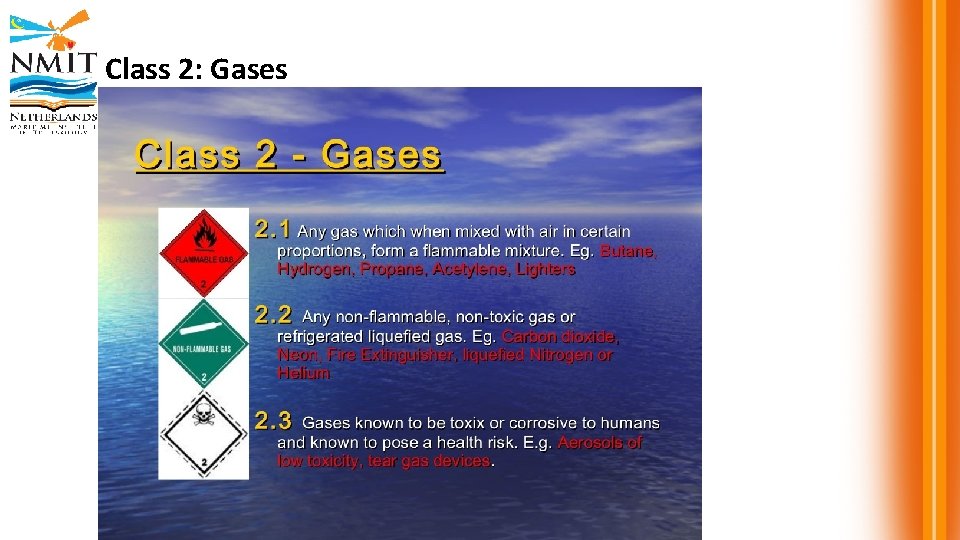 Class 2: Gases 