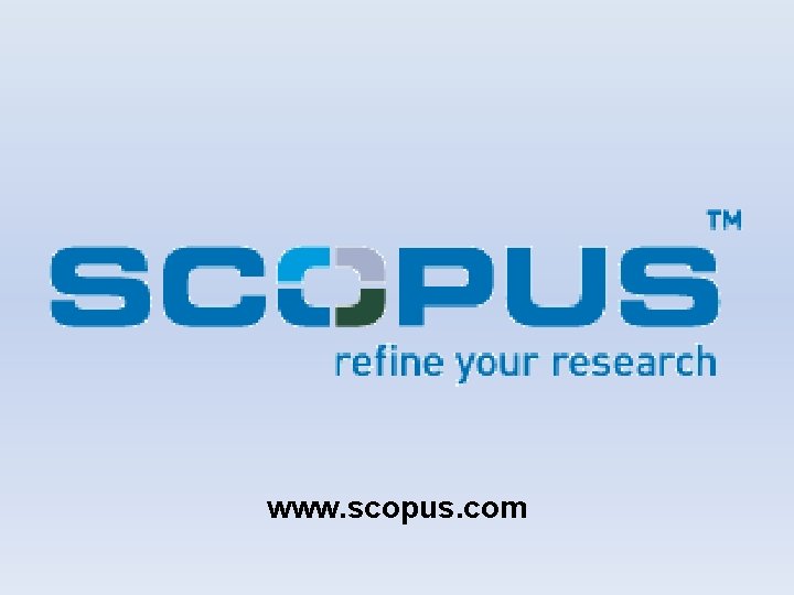 www. scopus. com 