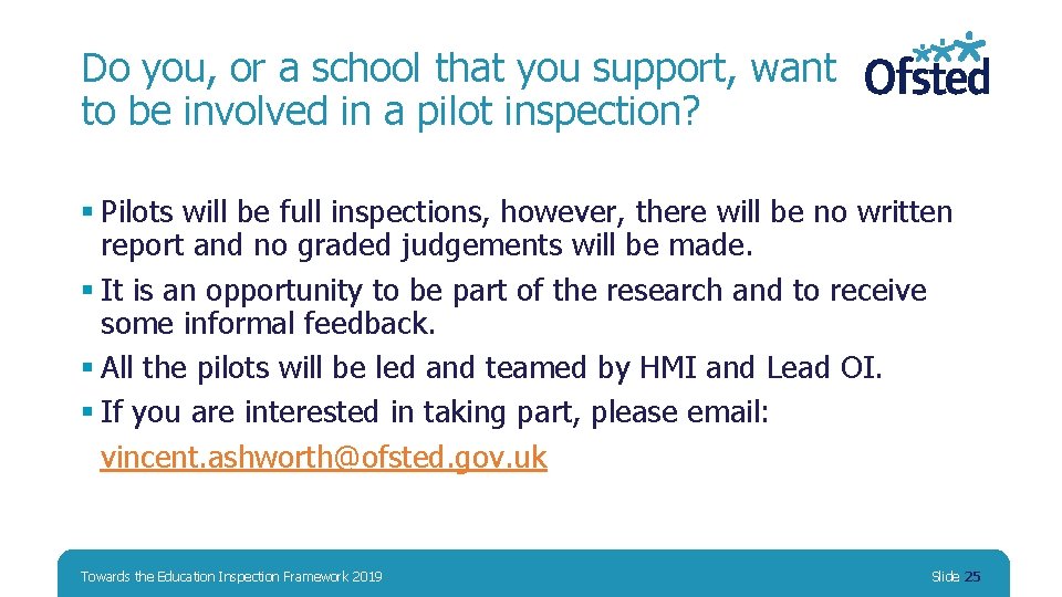 Do you, or a school that you support, want to be involved in a Do you, or a school that you support, want to be involved in a