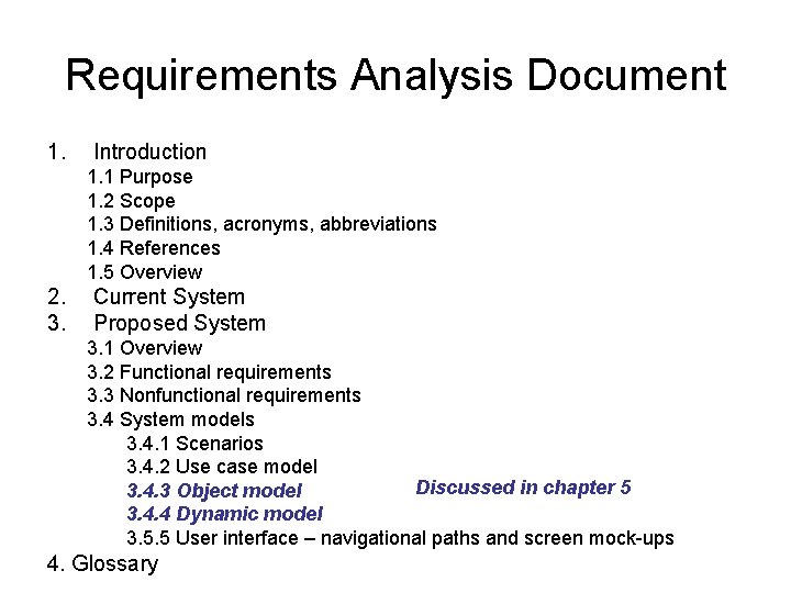 Requirements Analysis Document 1. Introduction 1. 1 Purpose 1. 2 Scope 1. 3 Definitions,