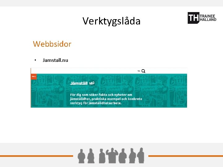 Verktygslåda Webbsidor • Jamstall. nu 