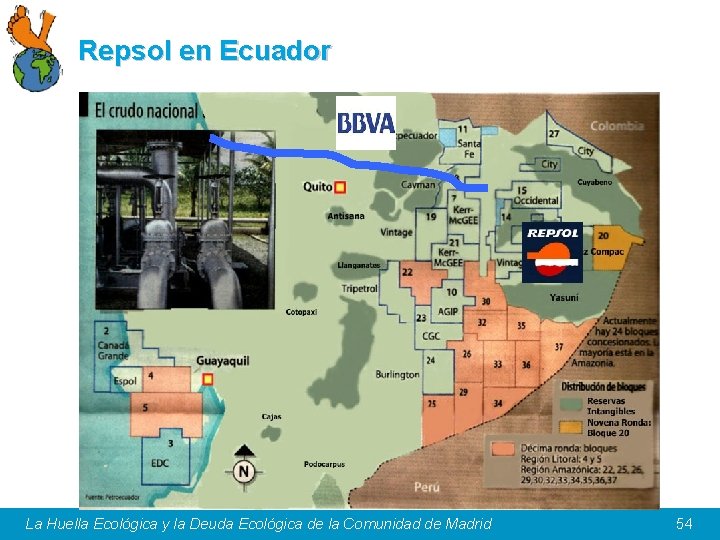 Repsol en Ecuador La Huella Ecológica y la Deuda Ecológica de la Comunidad de