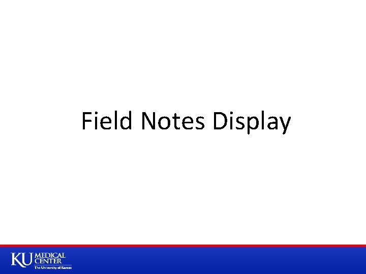 Field Notes Display 