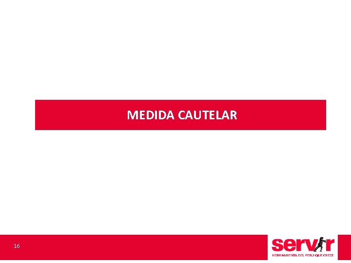 MEDIDA CAUTELAR 16 