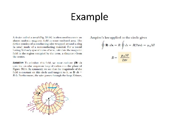 Example Example