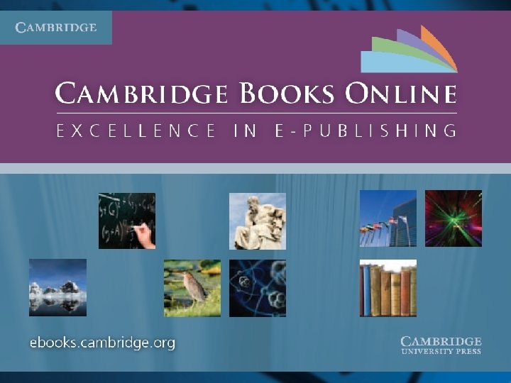 Cambridge Books Online 