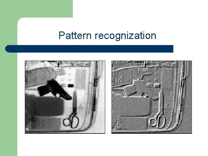 Pattern recognization 