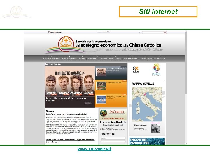 Siti Internet www. sovvenire. it 