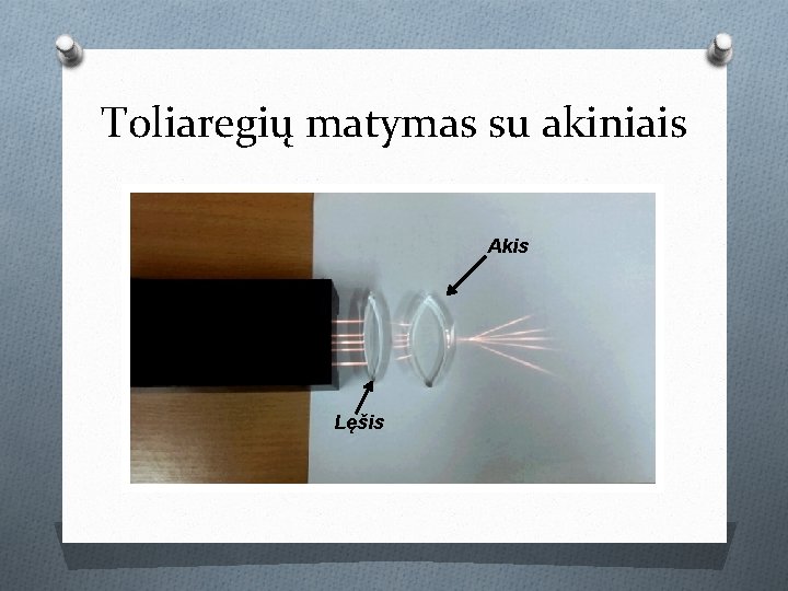 Toliaregių matymas su akiniais Akis Lęšis Toliaregių matymas su akiniais Akis Lęšis