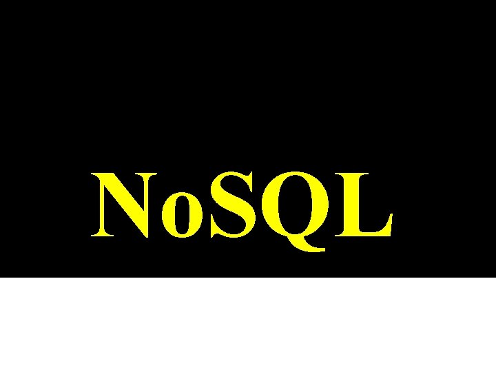 No. SQL 