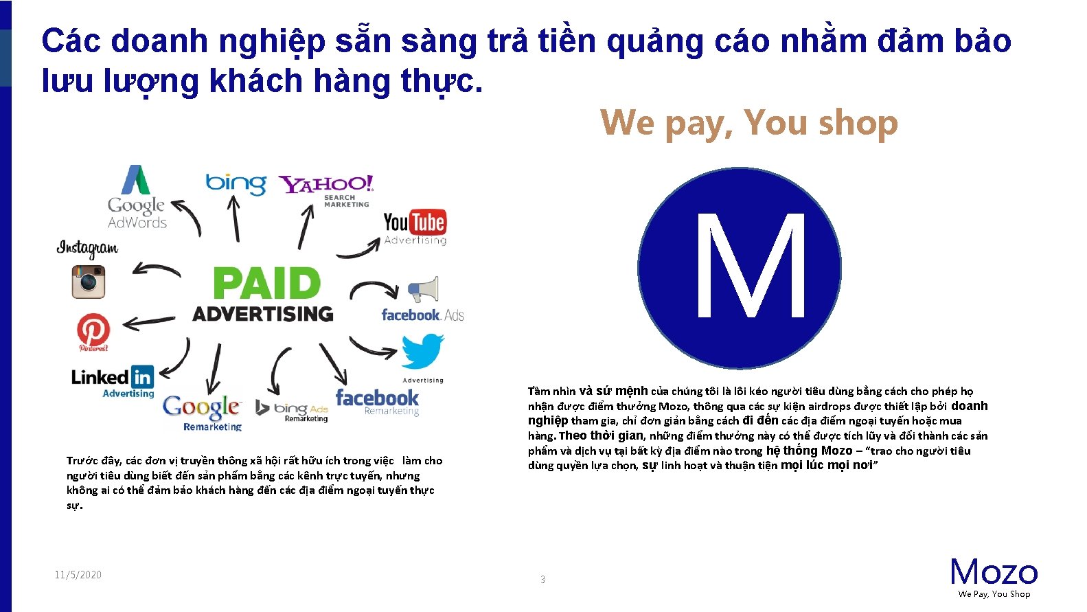 Các doanh nghiệp sẵn sàng trả tiền quảng cáo nhằm đảm bảo lưu lượng