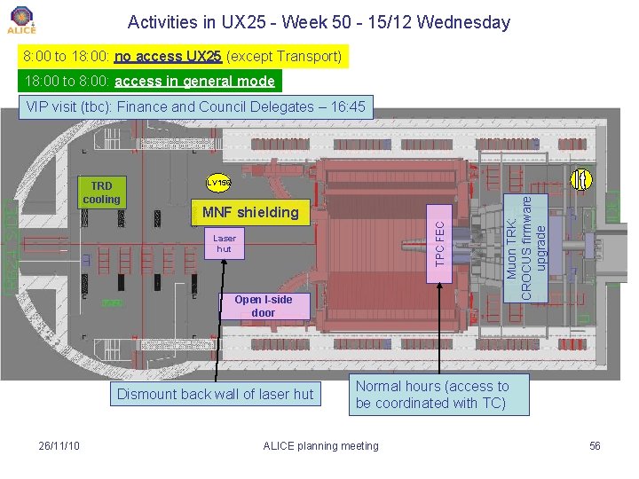 Activities in UX 25 - Week 50 - 15/12 Wednesday 8: 00 to 18: