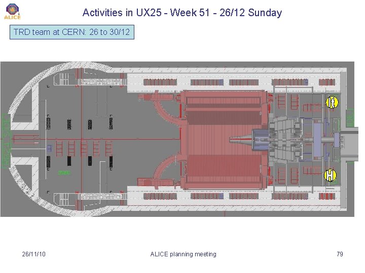 Activities in UX 25 - Week 51 - 26/12 Sunday TRD team at CERN: