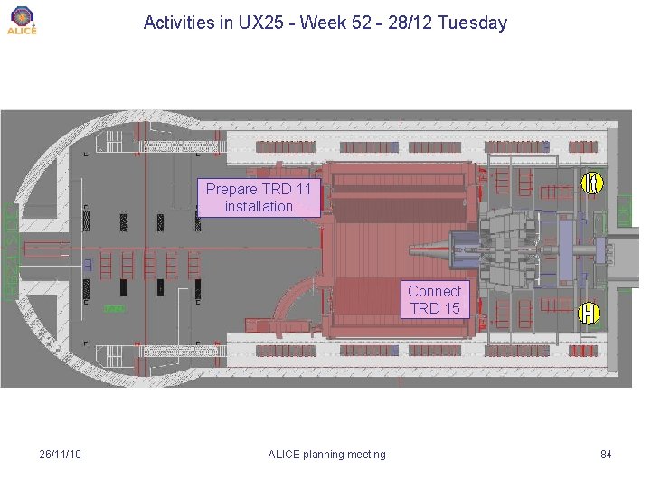 Activities in UX 25 - Week 52 - 28/12 Tuesday Prepare TRD 11 installation