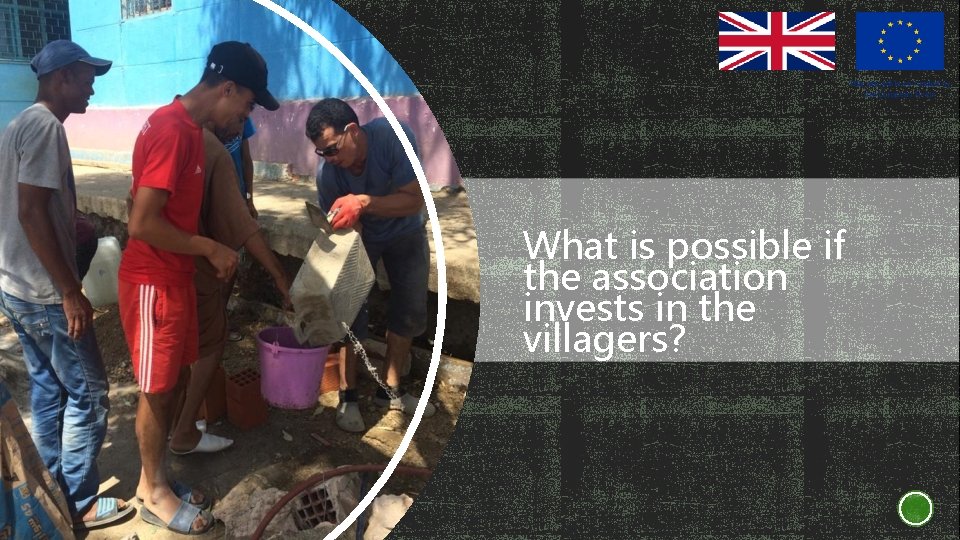 What is possible if the association invests in the villagers? 