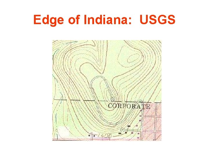 Edge of Indiana: USGS 