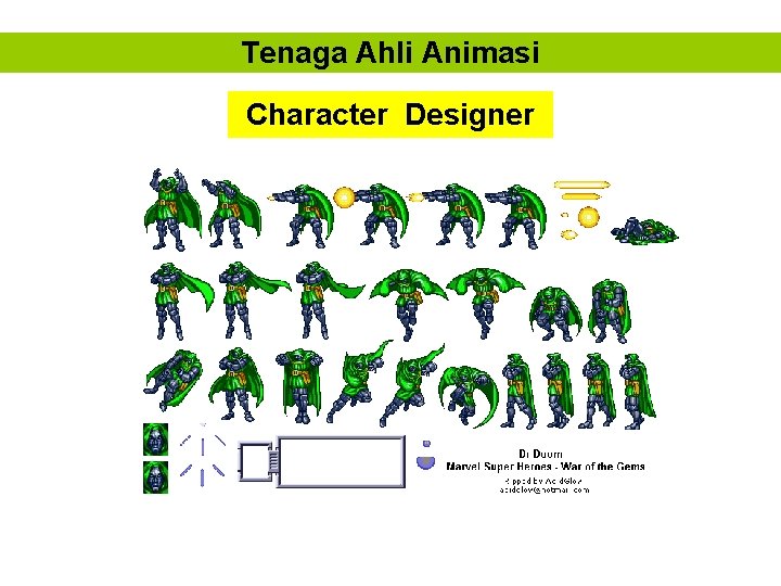 Tenaga Ahli Animasi Character Designer 