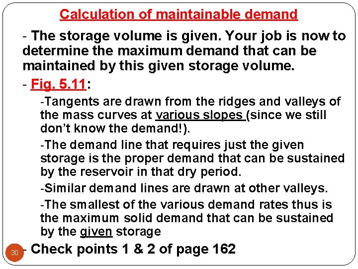Calculation of maintainable demand - The storage volume is given. Your job is now Calculation of maintainable demand - The storage volume is given. Your job is now