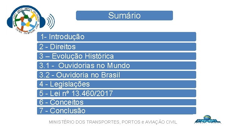 Sumário 1 - Introdução 2 - Direitos 3 – Evolução Histórica 3. 1 -