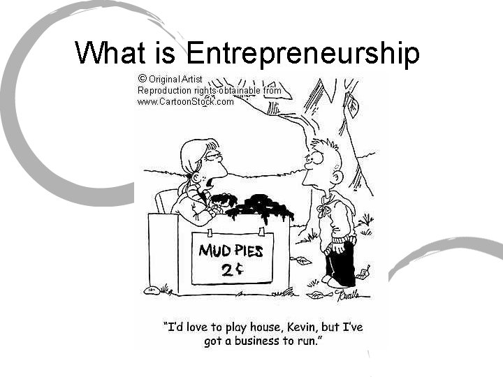 What is Entrepreneurship 