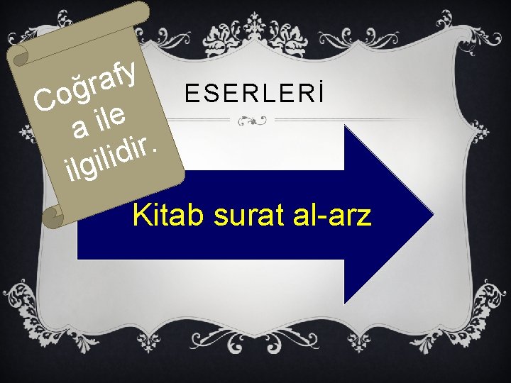 y f a r ğ ESERLERİ o C e l i a. r i