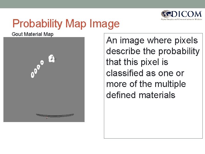 Probability Map Image Gout Material Map An image where pixels describe the probability that