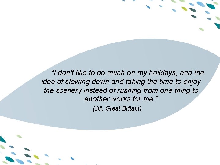 PPT template “I don't like to do much on my holidays, and the idea PPT template “I don't like to do much on my holidays, and the idea