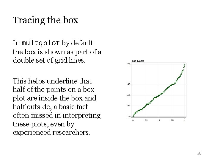 Tracing the box In multqplot by default the box is shown as part of Tracing the box In multqplot by default the box is shown as part of
