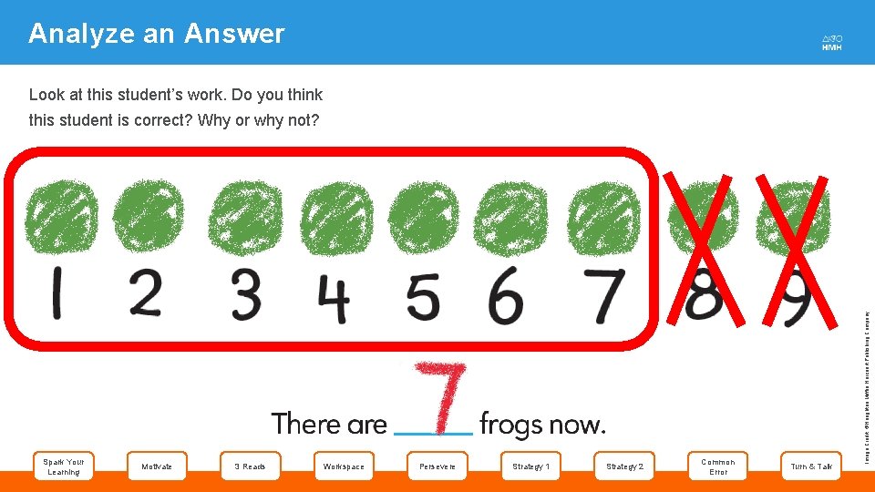 Analyze an Answer Look at this student’s work. Do you think Spark Your Learning