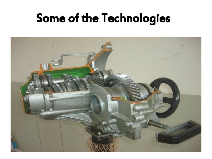Some of the Technologies 