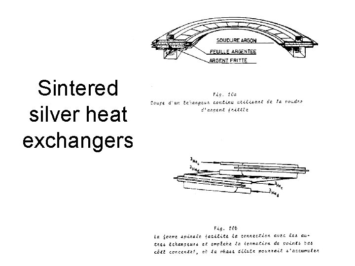 Sintered silver heat exchangers 