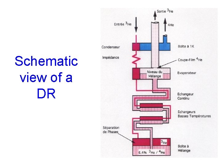 Schematic view of a DR 