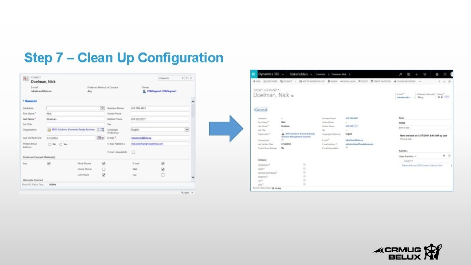 Step 7 – Clean Up Configuration 