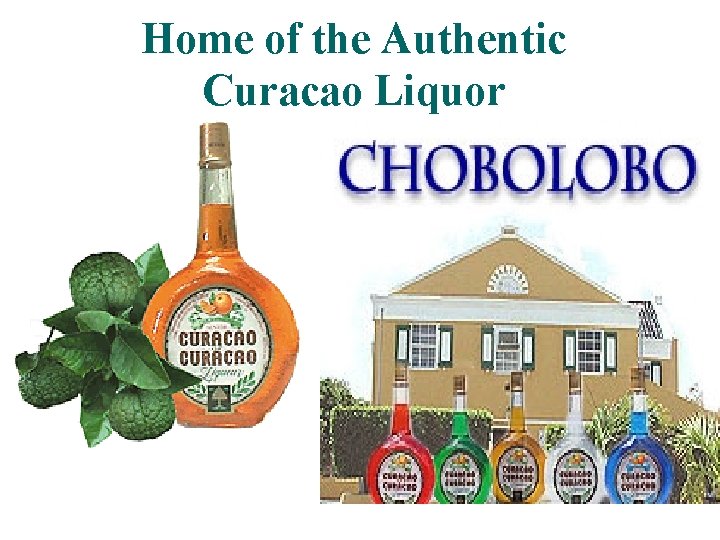 Home of the Authentic Curacao Liquor 