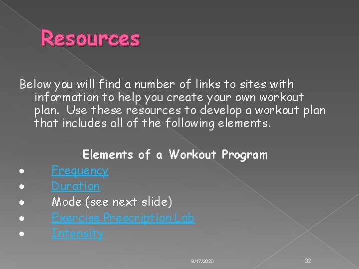 Resources Below you will find a number of links to sites with information to Resources Below you will find a number of links to sites with information to