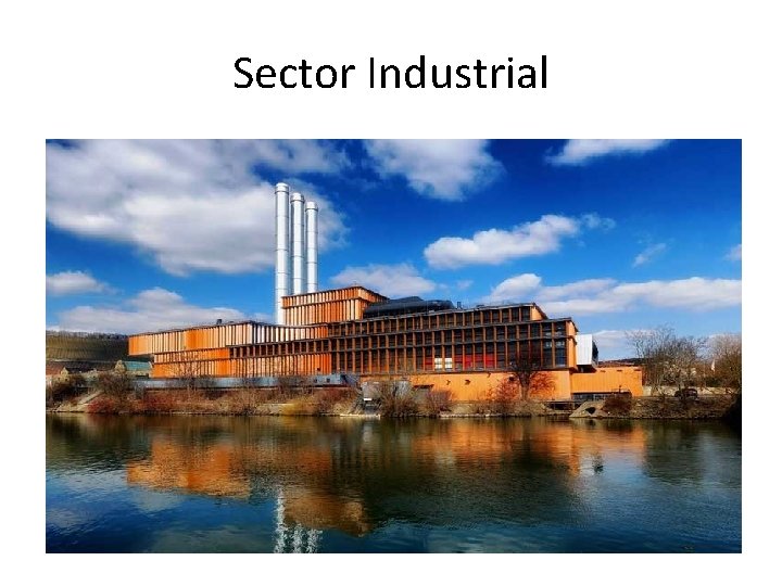 Sector Industrial 