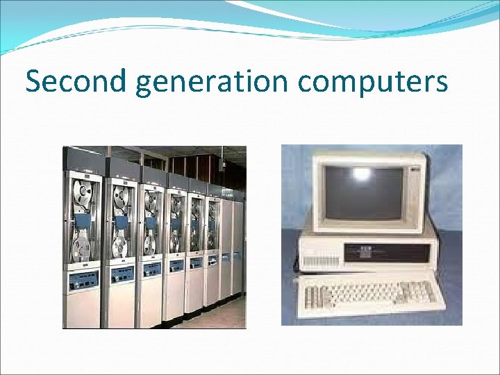 Second generation computers 